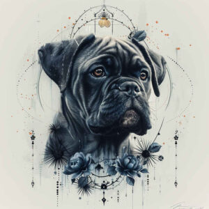 pets tattoo design ideas dynamic shapes realism stands for perseverance