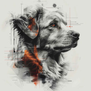 pets tattoo design ideas CGI-rendered warm for hip
