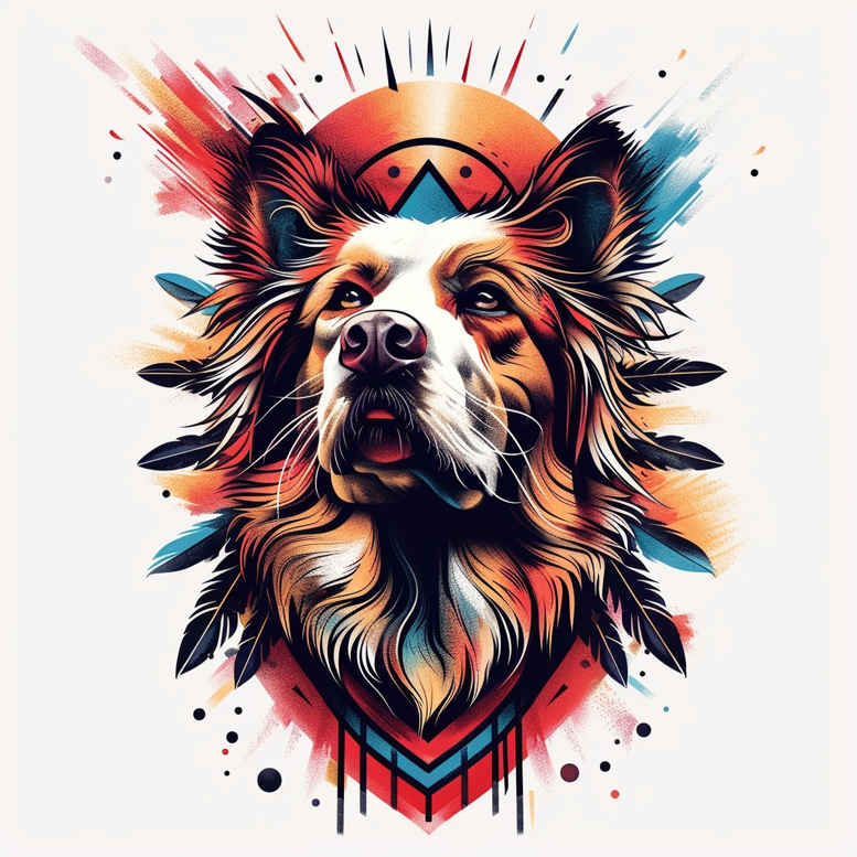 pets tattoo design ideas Realism hyper-realistic warm stands for determination