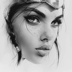 pharaoh-with-immortality-symbol – tattoo design ideas free ai generated – realism-moist-gloss – for-sternum – Gallery: pharaoh-inkby-ai