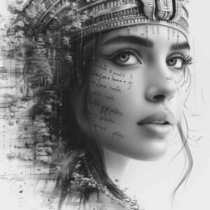 pharaoh-with-mysticism – tattoo design ideas free ai generated – realism-skin-realism – for-shoulder – Gallery: pharaoh-inkby-ai