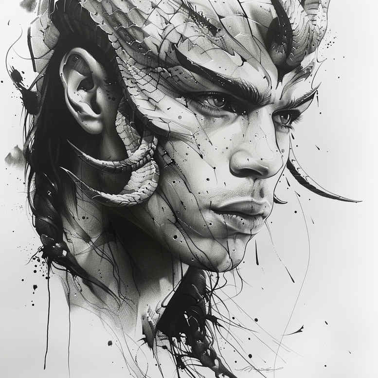 pharaoh tattoo design ideas surreal ancient meaning resilience
