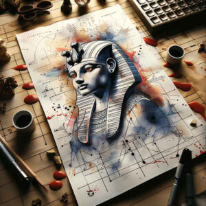 pharaoh tattoo design ideas deep blacks dynasty for stomach