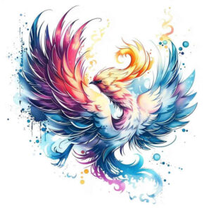 for-women – tattoo design ideas free ai generated – realism-soft-highlights – for-behind-ear – Gallery: phoenix-inkby-ai