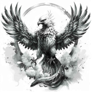 phoenix-and-symbolism – tattoo design ideas free ai generated – neotraditional-subtle-tone – for-palm – Gallery: phoenix-inkby-ai
