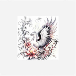 phoenix-with-shading – tattoo design ideas free ai generated – neotraditional-classic-motifs – for-wrist-side – Gallery: phoenix-inkby-ai