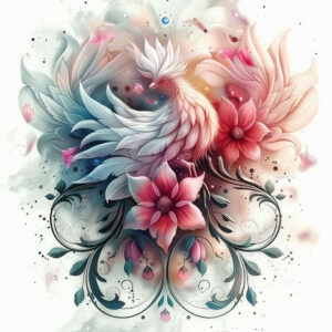 phoenix-with-waves – tattoo design ideas free ai generated – realism-photographic-quality – for-wrist – Gallery: phoenix-inkby-ai