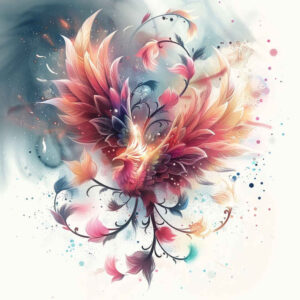 phoenix tattoo design ideas Realism detail accuracy fiery flight for thigh
