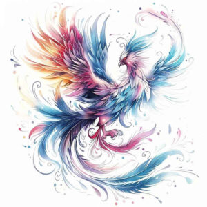phoenix tattoo design ideas vivid hope symbol for upper arm
