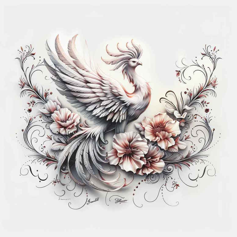 phoenix tattoo design ideas surreal mysterious resilience and power