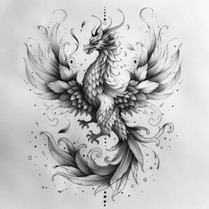 phoenix tattoo design ideas vivid mystical motifs meaning perseverance