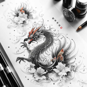 phoenix tattoo design ideas Realism perfect proportions power stands for strength