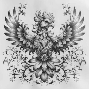 phoenix tattoo design ideas bold color rebirth meaning endurance