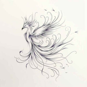 phoenix tattoo design ideas fisheye renewal for shoulder blade