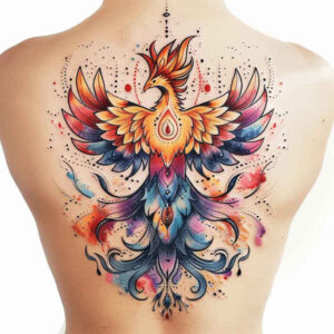 phoenix tattoo design ideas layered shading strength meaning strength