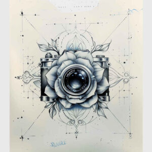analog-photography-tattoo – tattoo design ideas free ai generated – essential – for-hip – Gallery: photography-inkby-ai