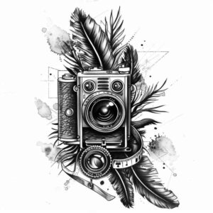 analog-photography-tattoo – tattoo design ideas free ai generated – symbol-mark – for-wrist-side – Gallery: photography-inkby-ai