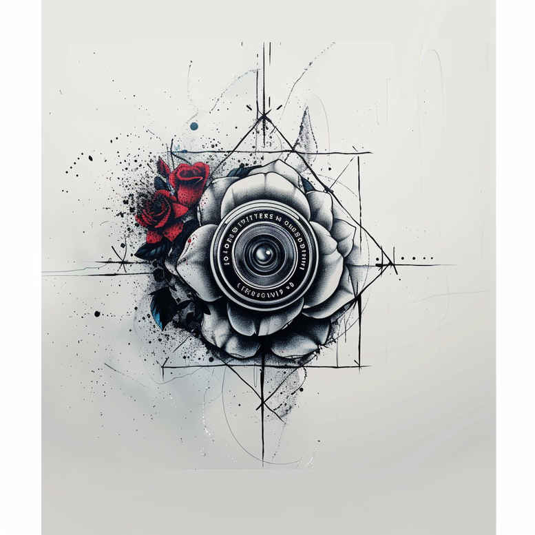 artistic-tattoo – tattoo design ideas free ai generated – lightweight – for-lower-chest – Gallery: photography-inkby-ai