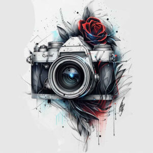 color-photography-tattoo – tattoo design ideas free ai generated – mini-ink – for-upper-arm – Gallery: photography-inkby-ai