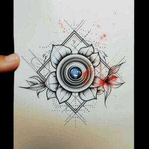 composition-tattoo – tattoo design ideas free ai generated – micro-art – for-abdomen – Gallery: photography-inkby-ai