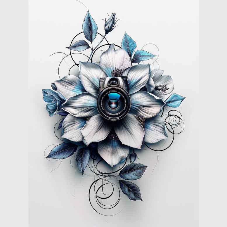 documentary-photography-tattoo – tattoo design ideas free ai generated – pure-shape – for-spine – Gallery: photography-inkby-ai