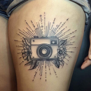 emotional-photography-tattoo – tattoo design ideas free ai generated – symbolic – for-hip – Gallery: photography-inkby-ai