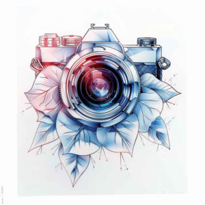 energetic-photography-tattoo – tattoo design ideas free ai generated – no-fill – for-back-shoulder – Gallery: photography-inkby-ai