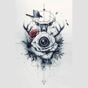 fashion-photography-tattoo – tattoo design ideas free ai generated – plain-tattoo – for-neck – Gallery: photography-inkby-ai