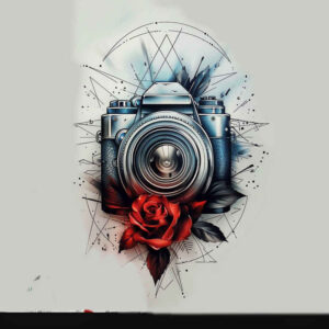 landscape-photography-tattoo – tattoo design ideas free ai generated – clear-edge – for-back-shoulder – Gallery: photography-inkby-ai