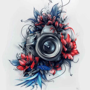 landscape-photography-tattoo – tattoo design ideas free ai generated – pure-design – for-back-of-neck – Gallery: photography-inkby-ai