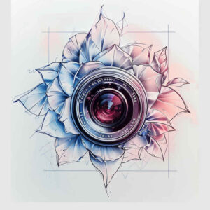 light-motif-photography-tattoo – tattoo design ideas free ai generated – uncluttered – for-side-torso – Gallery: photography-inkby-ai