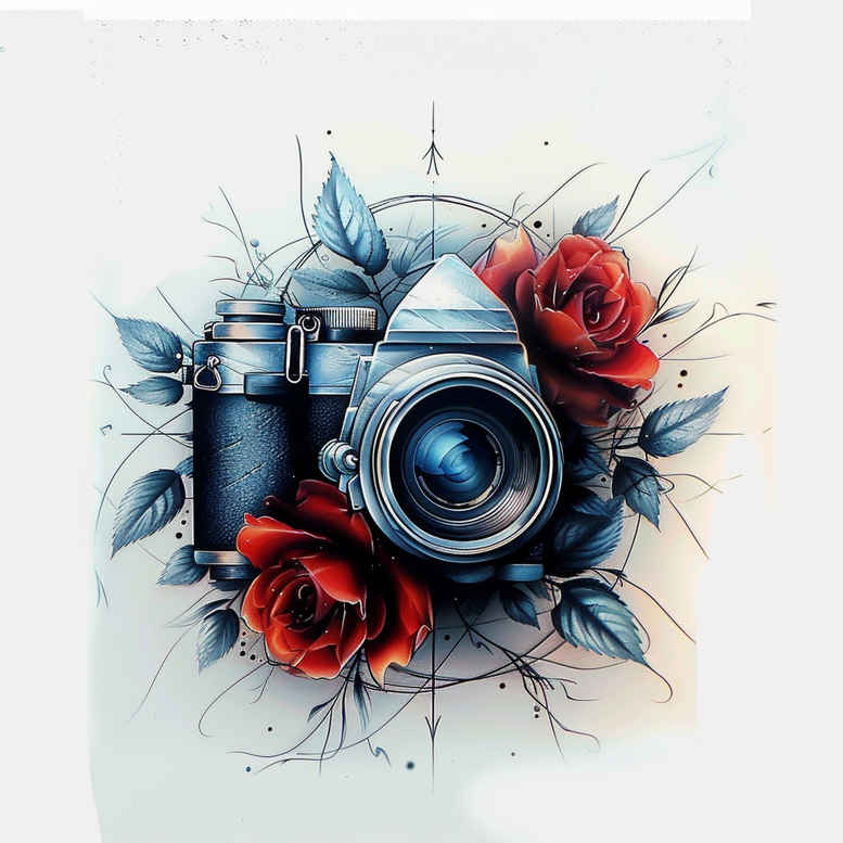 nature-photography-tattoo – tattoo design ideas free ai generated – concise – for-ankle – Gallery: photography-inkby-ai