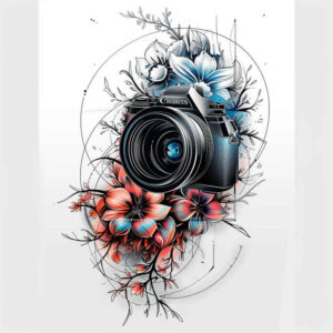 nature-photography-tattoo – tattoo design ideas free ai generated – small-detail – for-lower-chest – Gallery: photography-inkby-ai