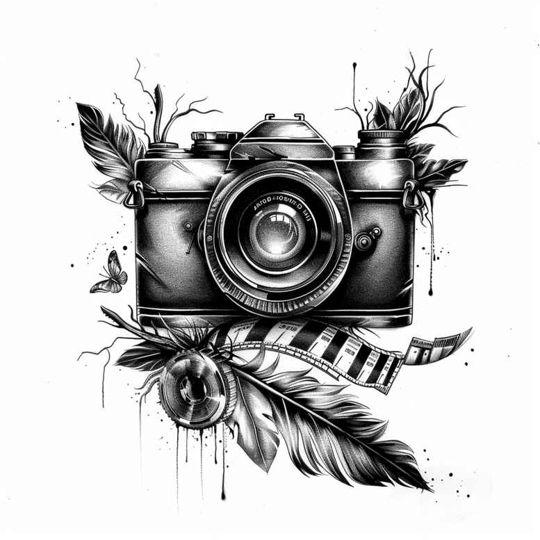 ornamental-detail-tattoo-for-men – tattoo design ideas free ai generated – monochrome – for-back – Gallery: photography-inkby-ai