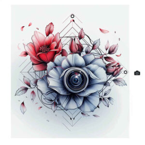 photography-passion-tattoo – tattoo design ideas free ai generated – thin-script – for-behind-ear – Gallery: photography-inkby-ai