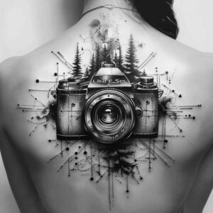 reportage-photography-tattoo – tattoo design ideas free ai generated – short-stroke – for-side – Gallery: photography-inkby-ai