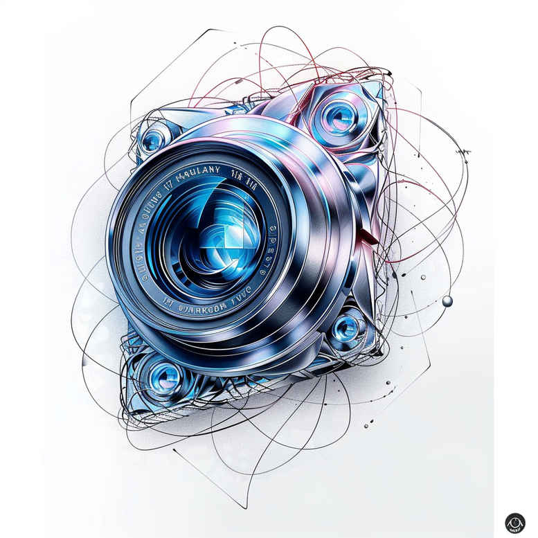 sports-photography-tattoo – tattoo design ideas free ai generated – basic – for-upper-arm – Gallery: photography-inkby-ai