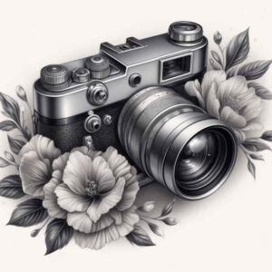 street-photography-tattoo – tattoo design ideas free ai generated – understated – for-upper-shoulder – Gallery: photography-inkby-ai