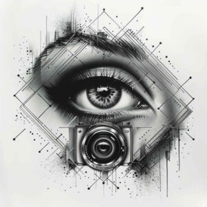 symmetrical-photography-tattoo – tattoo design ideas free ai generated – tiny-detail – for-hand – Gallery: photography-inkby-ai