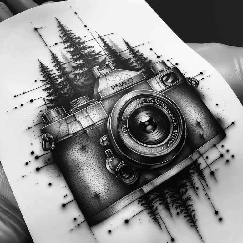 photography tattoo design ideas punctual artistic for foot