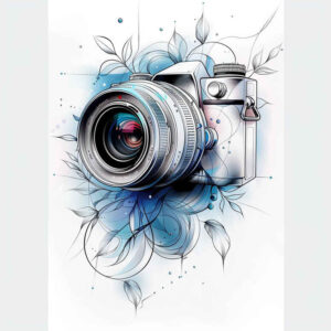 photography tattoo design ideas quiet colors for knee
