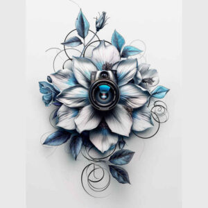 photography tattoo design ideas elegant colors stands for determination