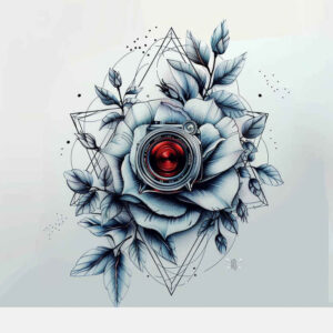 photography tattoo design ideas uncluttered framing for upper chest