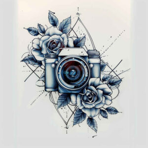 photography tattoo design ideas minimalist script naturalness for upper thigh