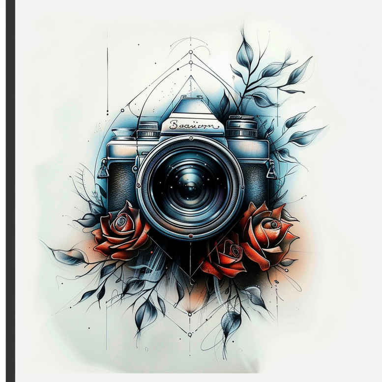 photography tattoo design ideas bare realism for ankle