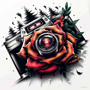 photography tattoo design ideas discreet mark reflection for lower arm