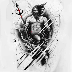 nature-power-god-tattoo – tattoo design ideas free ai generated – occult – for-side – Gallery: poseidon-inkby-ai