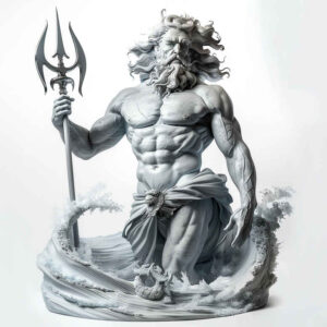 poseidon tattoo design ideas Realism ultra detailed sea vengeance resilience and power