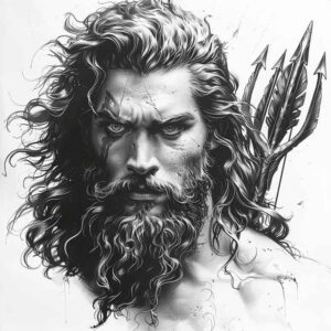 water-protector-tattoo – tattoo design ideas free ai generated – void – for-abdomen – Gallery: poseidon-inkby-ai