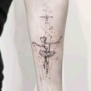 minimalist-puppets-neotraditional-deep-blacks-for-elbow – tattoo design ideas free ai generated – Gallery: puppets-inkby-ai